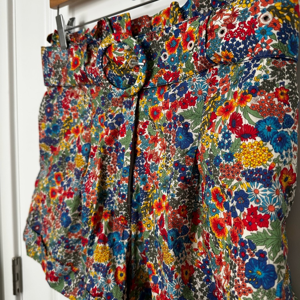 J. Crew Multicolor Floral High Waist Shorts in Liberty Fabric - Picture 2 of 8